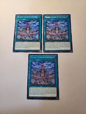 Yugioh - Magical Citadel Of Endymion DASA-EN055 NM 1st Ed Secret Rare X3 • $4.36