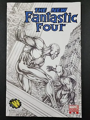 Fantastic Four#546 VG+ Michael Turner Wizard World Sketch Variant Marvel 2007 • $3.99