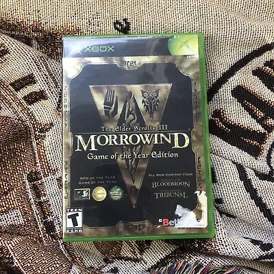 Elder Scrolls III: Morrowind Game Of The Year Edition (Xbox) • $18.90