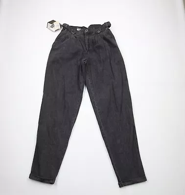 Deadstock Vtg 90s Levis SilverTab Mens 31x34 Pleated Cuffed Buckle Waist Jeans • $179.95