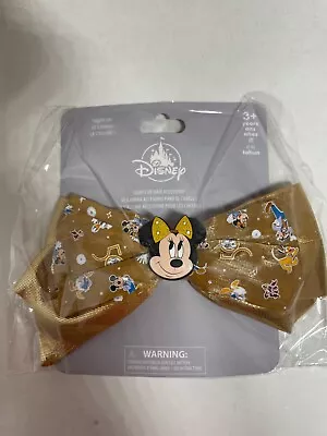 Walt Disney World 50th Anniversary Minnie Mouse Light Up Bow Hair Accessory Bnip • $19.99