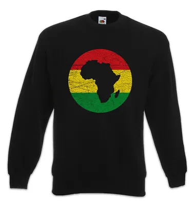 Rasta Africa Circle Sweatshirt Pullover Babylon Irie Reggae Jamaica Rastafari • £34.74