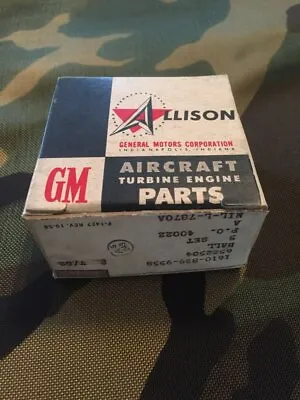 USGI VINTAGE US Air Force GM Allison Aircraft Turbine Engine Parts Ball Bearing  • $60