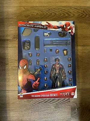 New MEDICOM TOY MAFEX NO.004 THE AMAZING SPIDER-MAN 2 DX SET Action Figures • $280