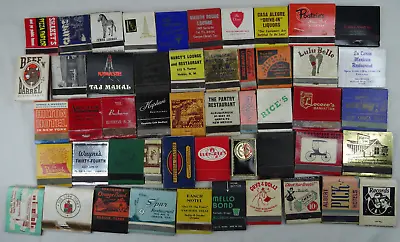 (50) Vintage Matchbooks Matches Collection Texas Hotel Restaurant & More • $39.99