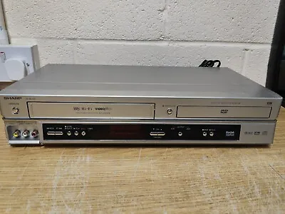 £79.99 • Buy Sharp DV-NC100 DVD VCR VHS Player/VCR Recorder Combo Combi - Silver 