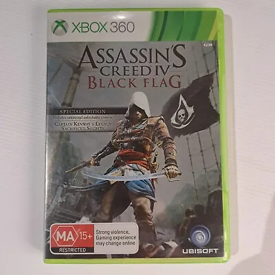 Xbox 360 Assassins Creed IV Black Flag Special Edition - Game Like New. • $17.95