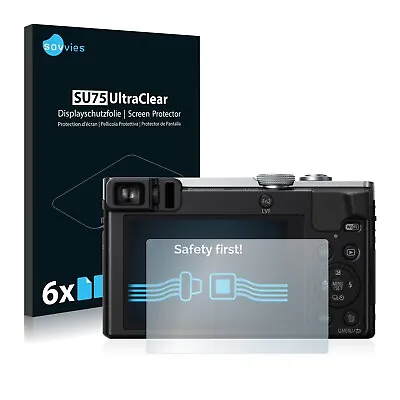 6x Screen Protector For Panasonic Lumix DMC-TZ70 Protective Film Protection • £3.29