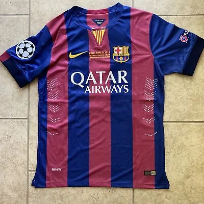 Messi Jersey Barcelona Men Medium Soccer Camiseta Futbol • $79.95