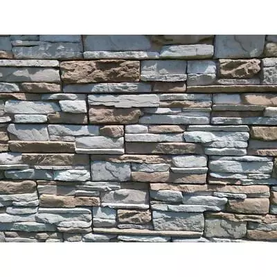 M-Rock Manufactured Stone Siding 5 X20  Dry Stack Montgomery (4.9-Sq-Ft/Box) • $78.59