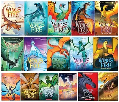 NEW!!! Wings Of Fire Series Complete 16 Books Set: (Books 1-14) + Wings Of... • $95.97