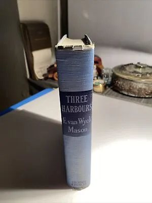 Vintage THREE HARBOURS F. Van Wyck Mason 1938 Very Old Book Abj • $14.11