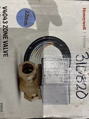 Honeywell V4043 Motorised 2 Port Zone Valve 22mm. New In Original Box Brand New! • £50