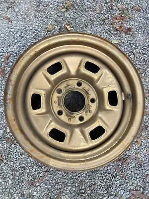 Vintage GM Steel Wheel 14x7JJ    Monte Carlo   #1 Of 2 • $99.99