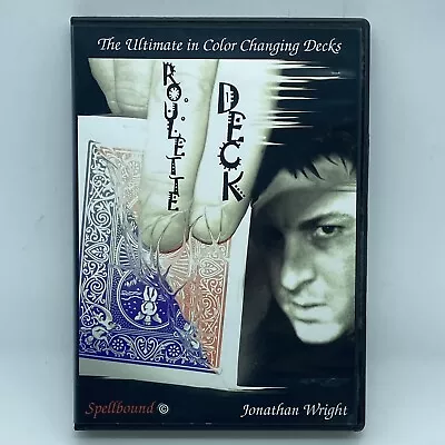 Spellbound: Roulette Deck DVD OOP 2011 Jonathan Wright Magic Magician Training • $21.21