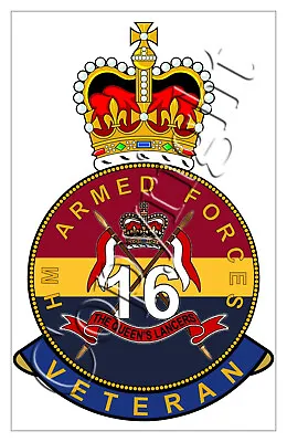 16th 5th Queens Royal Lancers Hm Armed Forces Veterans Sticker • £2.99