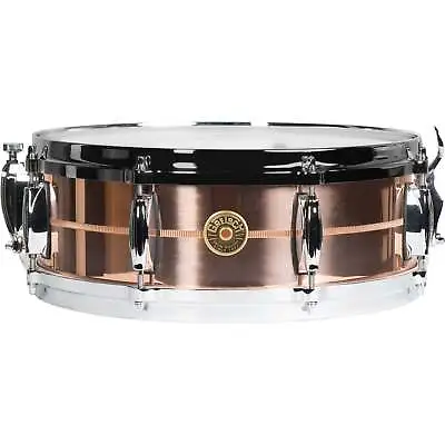 Gretsch USA Custom 2mm Copper 5x14 Snare Drum - Copper • $929