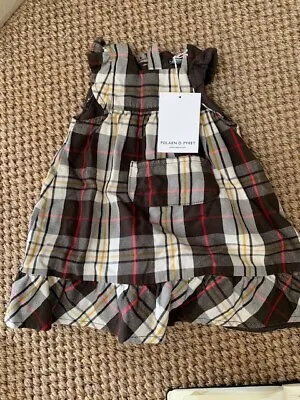 Baby Girls Tartan Dress 4-6mths With Tags Never Worn • £3