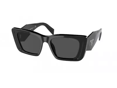 $438.01 • Buy Prada Sunglasses PR 08YS  1AB5S0 Black Dark Gray Woman