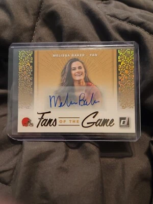 $9.99 • Buy 2019 Panini Donruss - Fans Of The Game Autographs #FTG-3 Melissa Baker (AU)