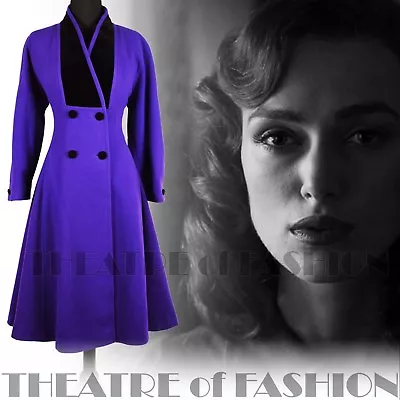 £575 • Buy COAT 40s 50s VNTAGE 30s WEDDING JACKET VELVET RIDING VICTORIAN WINDSMOOR WOOL