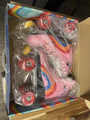 Moxi Rainbow Rider Pink Roller Skates Size 6 Fits Women's 7-7.5 New In Box • $85