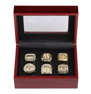 Los Angeles Lakers NBA Championship Ring Set Of 6 In A Box++ • $95.05