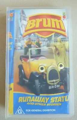 VHS  BRUM Runaway Statue And Other Stories  PAL   RARE   • $14.95