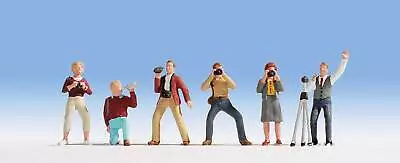 Walthers SceneMaster HO Scale Figures/People Photographers/Camera (6-Pack) • $15.29