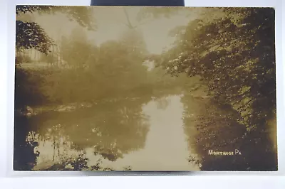 RPPC - Real Photo Postcard - Montrose PA - Creek/Nature Setting • $11.99