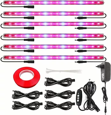 Led Grow Light Strips Auto On & Off T5 Grow Lamp With Timer 4 Dimmable Levels • $35.68