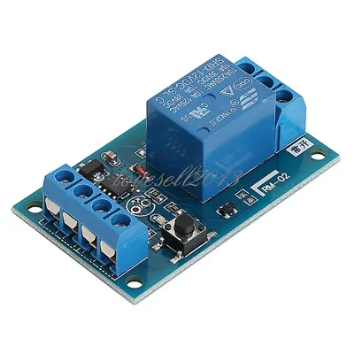 12V Bistable Bond Relay Car Stop Start Self-Locking Modification Switch Module F • $1.62