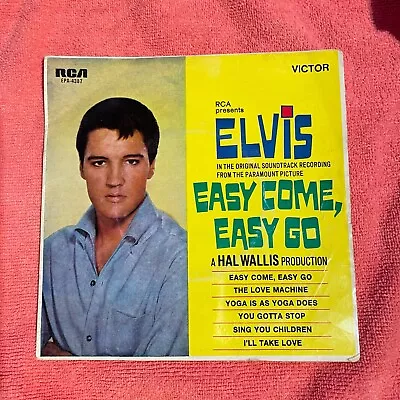 Elvis Presley- 1960's RCA  6 Tracks  7  Vinyl. VG+/EX Collectable • $30