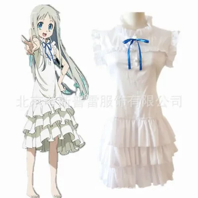 Secret Base Anohana Honma Meiko Anime Cosplay Uniform Dress Costume Gown Gift • $29.01