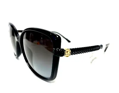 Michael Kors Sunglasses MK2181U Malta  30058G Black Grey-57-16-140 • $54.99