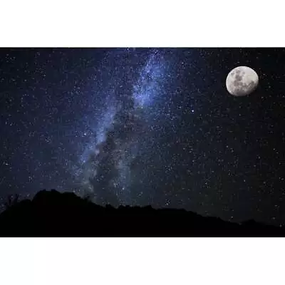 Stars In The Night Sky  Milky Way Galaxy Poster Print (8 X 10) • $19.15