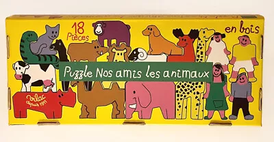 Vilac Our Friends The Animals 18 Pieces Puzle • $19.50