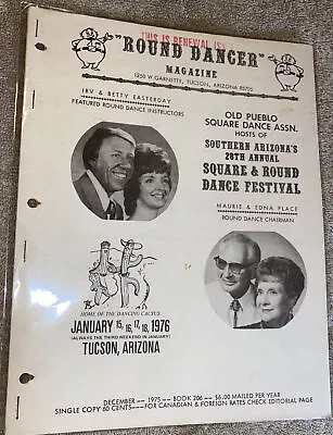 “Round Dancer” Magazine December 1975 - #206 - Square Dancing • $6.97