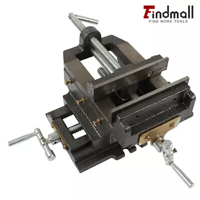 6  Cross Drill Press Vise Slide Metal Milling X-Y Clamp Machine Heavy Duty 2 Way • $59.51