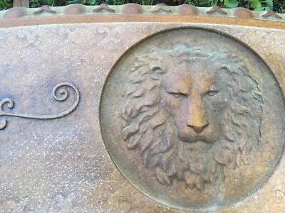 Curved Lions Head Concrete Bench Top Mold  Scroll Design Bench Mold Full Size • $175