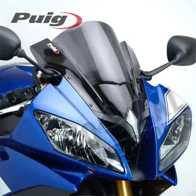 PUIG Windscreen Z-Racing Series Dark Smoke Yamaha YZF-R6 (2008-2016) • $101.84