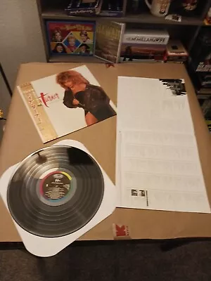 Japanese Vinyl Obi Insert Lp Tina Turner Break Every Rule Typical Male 80s Hit • $34.99