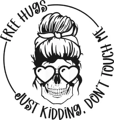 Make Your Own T-shirts!  Iron On Vinyl Decals Custom  Free Hugs • $7.99