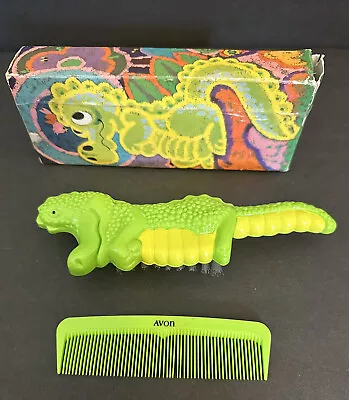 Vintage Avon AL E. GATOR Children’s Comb And Hair Brush - Original Box • $12