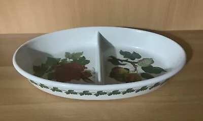 £16 • Buy Portmeirion Pomona Oval Divided Dish Excellent Condition