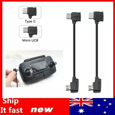 $14.84 • Buy DJI Spark Mavic Pro Remote Controller Elbow U To Type-C/Android/iPhone Cable *