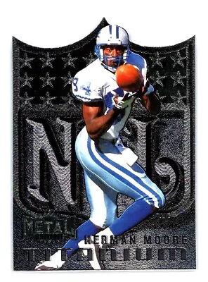 1997 Skybox Metal Universe Titanium Herman Moore Detroit Lions #7 • $19.99