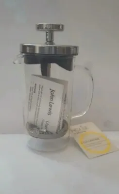 John Lewis 3 Cup Cafetiere 350ml • £8.50