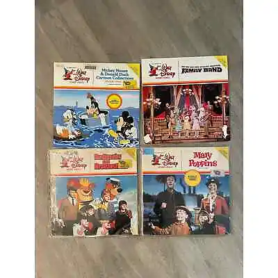 VTG Disney Home Video Laserdisc Lot - Marry Poppins Family Band Bedknobs Etc • $15
