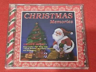 CHRISTMAS MEMORIES - VA - 11 Track CD VGC BING CROSBY NAT KING COLE BROOK BENTON • $10.09